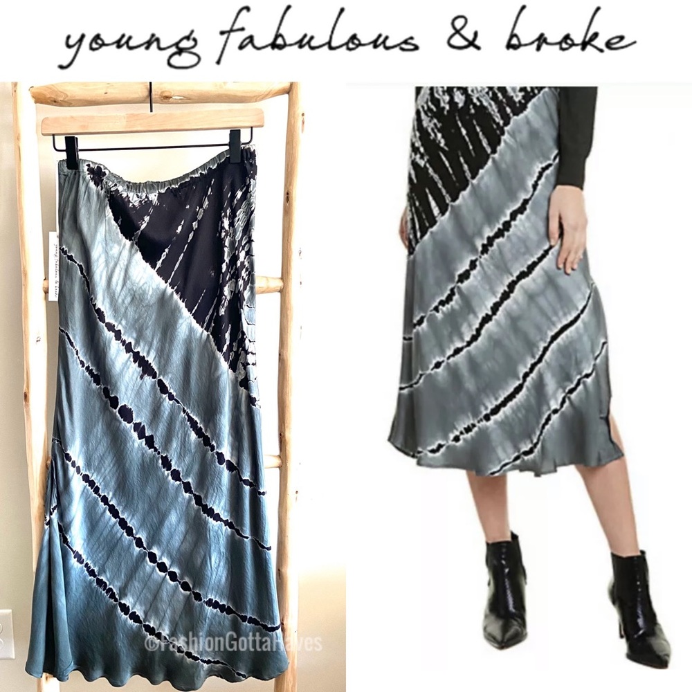 M YOUNG FABULOUS & BROKE Skirt Green